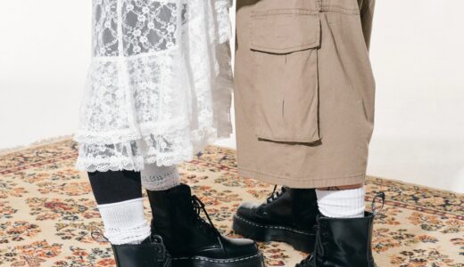 Dr.Martens 洗練されたモノクロームがモダンな“White Stitch Collection”が国内1月10日より発売