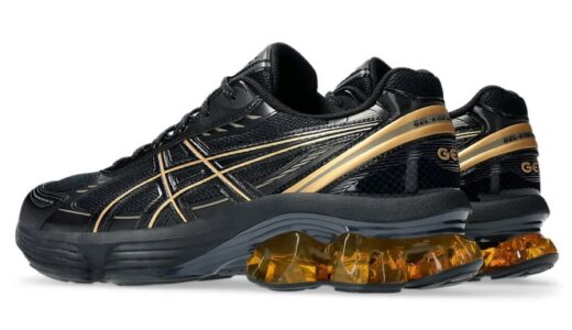 Asics Gel-Kinetic Fluent “Black Gold”が国内1月24日より発売 ［1203A591.001］