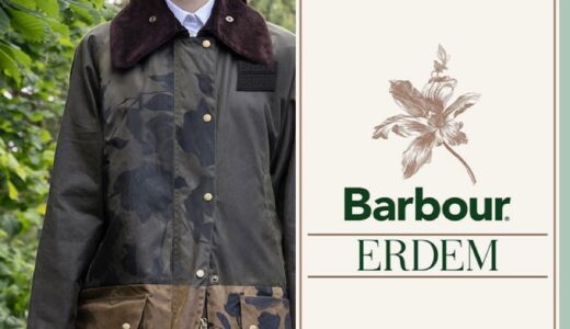 Barbour x ERDEM コラボコレクションが国内1月30日より発売