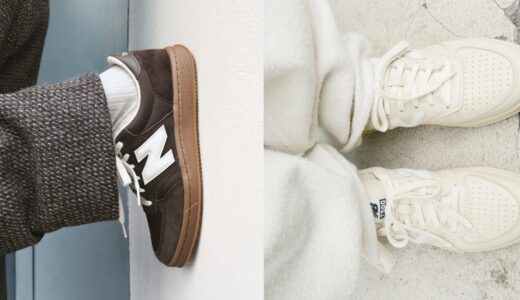AURALEE x New Balance T500 が国内10月24日／10月27日／10月31日より発売【25FW】