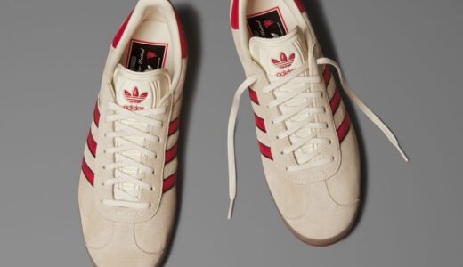 Manchester United x adidas Gazelle Terrace が発売予定［JS3040］