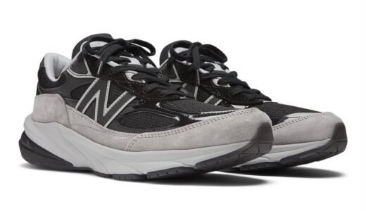 New Balance『990v6 “Grey/Black”』が発売予定［U990JC6］