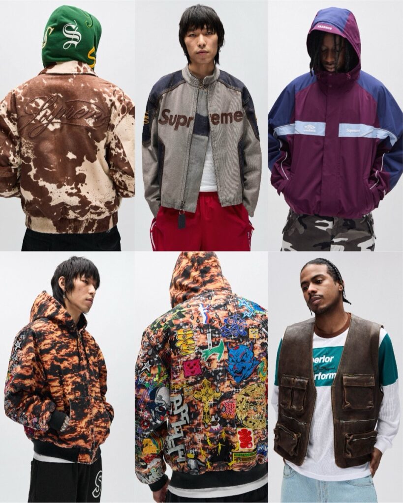 Supreme 25SS CollectionのLOOKBOOK & PREVIEWが公開 【2025SS】 UP TO DATE