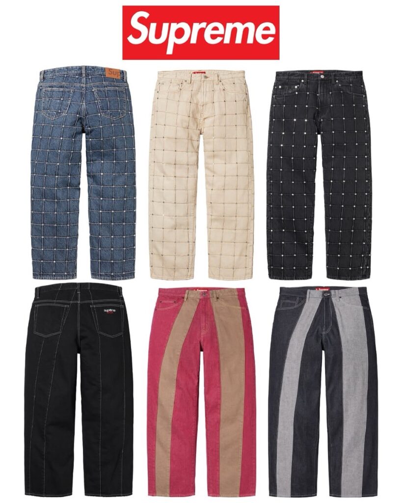 Supreme 2025SSに登場するパンツ類（Pants） UP TO DATE