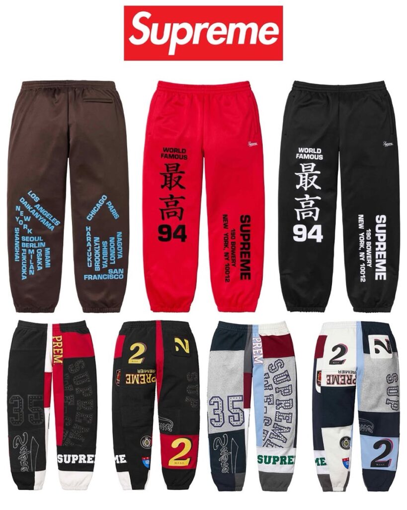 Supreme 2025SSに登場するパンツ類（Pants） UP TO DATE