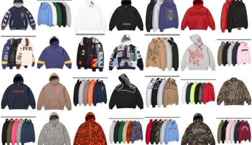 Supreme 2025SSに登場するスウェットシャツ（Sweatshirts）