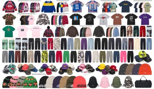 Supreme 25SS Week1が国内2月22日に発売【全商品一覧 価格など / 2025SS】