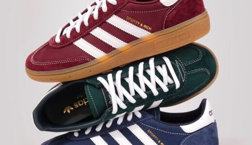 Sporty & Rich x adidas 25SS Handball Spezial & コラボアパレルが国内2月27日より発売［JP7067 / JP7068 / JP7066］