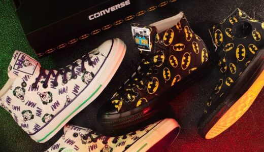 CONVERSE x DC『ALL STAR AGED HI “BATMAN” & “JORKER”』が国内2月21日より発売 ［31314040 / 31314041］