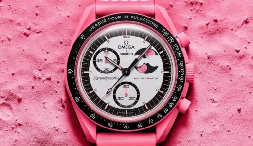 OMEGA x Swatch『Bioceramic MoonSwatch MISSION TO PINK MOONPHASE』が国内4月1日より発売