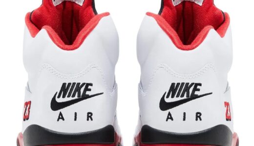 Nike Air Jordan 5 Retro “Fire Red Black Tongue”が9月13日に復刻発売予定 ［HQ7978-101］