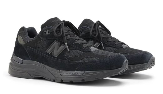 New Balance 992 “Triple Black”が国内3月28日に復刻発売予定 ［U992TB］