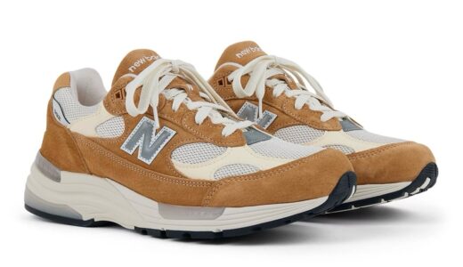 New Balance 992 “Sweet Caramel/Calcium”が国内6月5日より発売［U992CC］