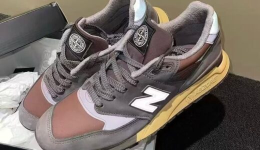 Stone Island x New Balance 998 が近日発売予定