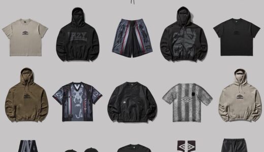 UMBRO x Slam Jam 25SS Collectionが順次発売中