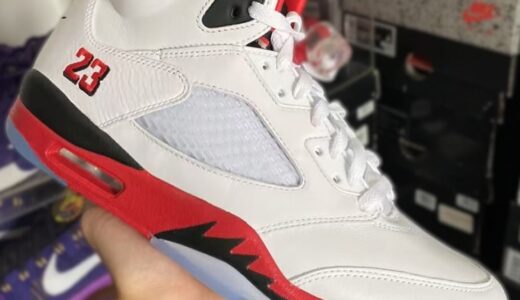 Nike Air Jordan 5 Retro “Fire Red Black Tongue”が9月13日に復刻発売予定 ［HQ7978-101］