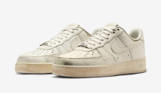 徐々に白くなる.SWOOSH x Nike Air Force 1 Low “Dirty Triple White”が5月7日より発売予定［HJ9346-100］