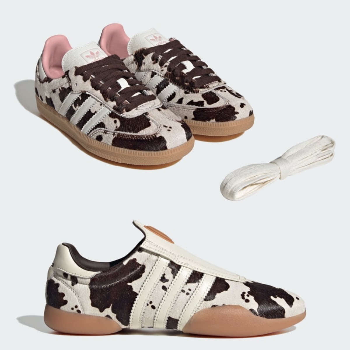 adidas 牛柄 スリッポンシューズ テコンド-メイ adidas 牛柄 テコンドーメイ