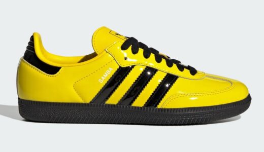 adidas Samba OG Patent “Yellow/Core Black”が国内10月24日より発売［JR8749］