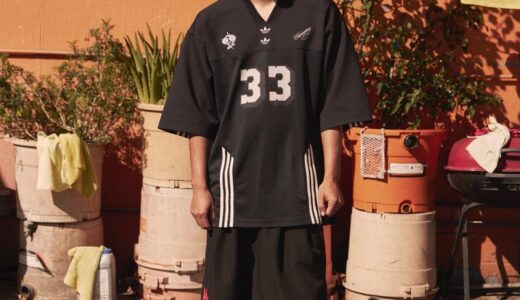 Willy Chavarria x adidas Jabbar Dress Low & コラボアパレルが国内5月8日より発売［JR6859 / JR6860］