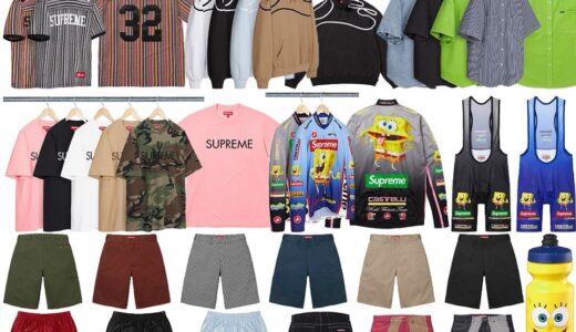 Supreme x SpongeBob 25SS Week11 が国内5月10日に発売【全商品一覧 価格など / 2025SS】