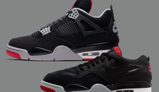 AJ4のOGカラーを纏った Nike Air Jordan 4 RM “Bred”が発売予定［FQ7939-061］