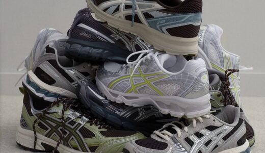 Kith x Asics “Vintage Tech Summer 2025” が発売予定 ［1203A846.020 / 1203A930.020 / 1203A845.200 / 1203A844.100 / 1203A844.001 / 1203A848.200］