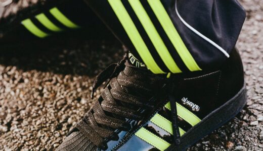 adidas x ALWAYS Pro Model ADV & コラボアパレルが国内5月10日／5月12日より発売 ［JP7637］
