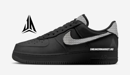 Swarovski x Nike x Ja Morant Air Force 1 Low LX “Black Silver”が発売予定 ［IQ9772-001］