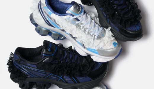 SHUSHU/TONG x Asics Gel-Kinetic Fluent が国内8月23日より発売［1203A822.101 / 1203A822.400］