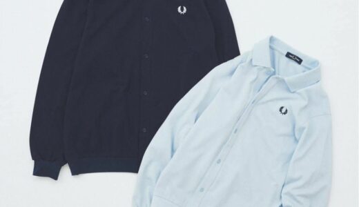 FRED PERRY for JOURNAL STANDARD 別注 フルボタン ピケポロシャツの国内先行予約が開始