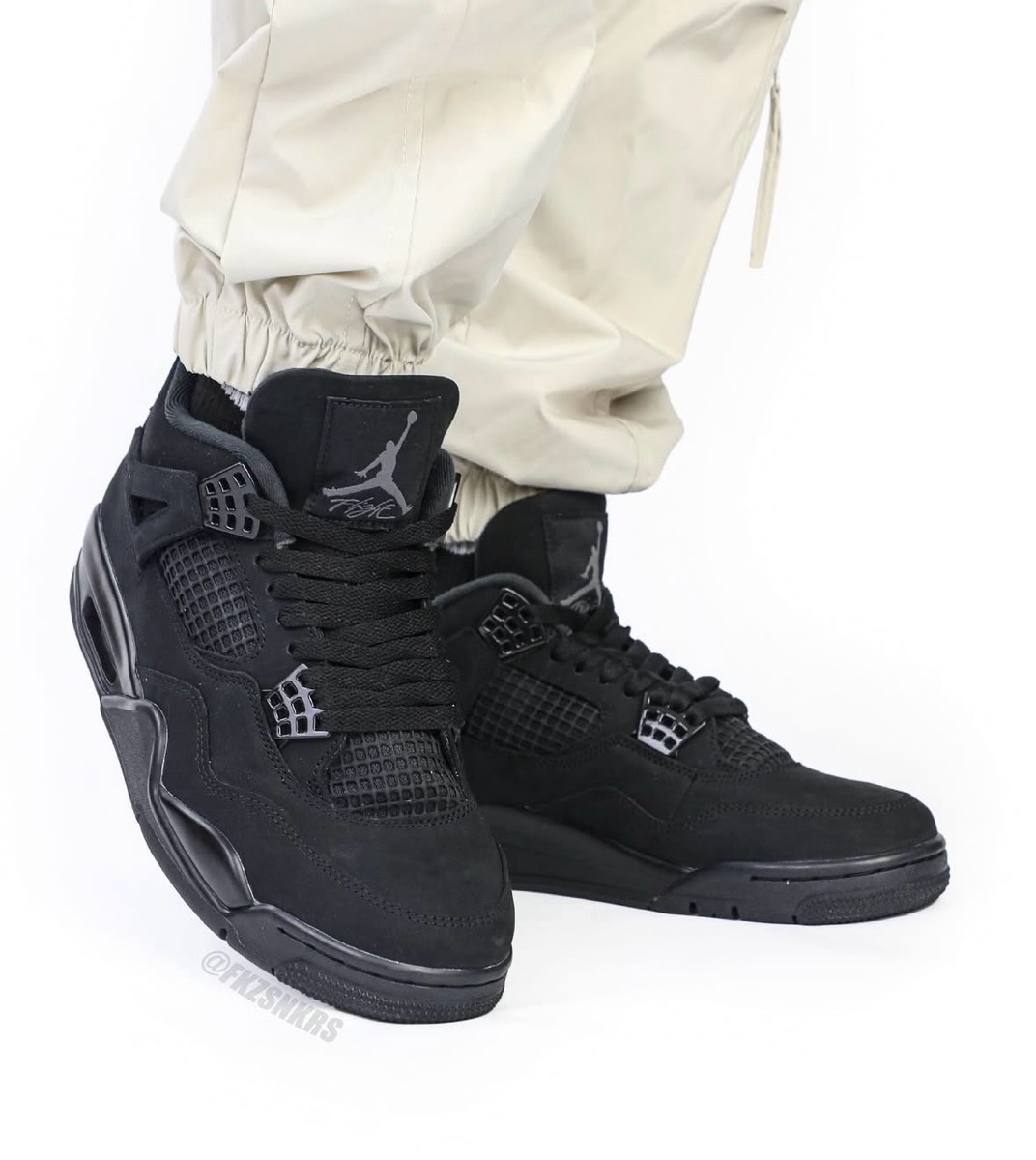 Nike Air Jordan 4 Retro Black Cat (2020) ブラック キャット ジョーダン 4 レトロ ブラックキャット (2020) メンズ - CU1110