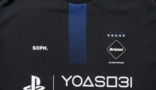 YOASOBI x PlayStation x F.C.Real Bristol 限定コラボゲームシャツが国内近日発売予定