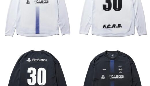 YOASOBI x PlayStation x F.C.Real Bristol 限定コラボゲームシャツが国内6月20日より抽選販売
