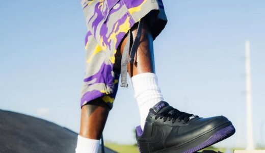 Lil Yachty x Nike US Force 1 Low “Black and Purple”が公開