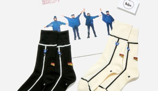 CHICSTOCKS x The Beatles “HELP!” 60周年記念コラボソックスが国内発売開始
