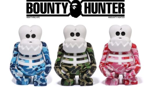 BAPE®︎ x BOUNTY HUNTER『スカルくん “ABC CAMO”』が国内8月1日より発売