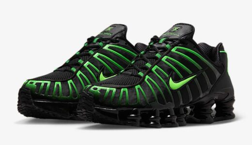 Nike Shox TL “Black and Green Strike”が国内7月12日より発売［AV3595-012］