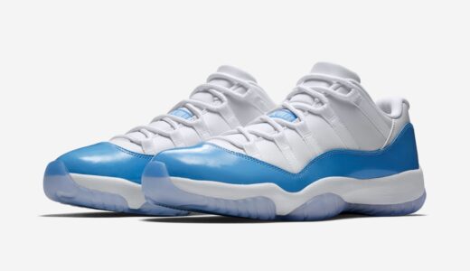 Nike Air Jordan 11 Retro Low “White and University Blue”が4月18日より発売予定［FV5104-100］