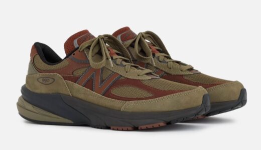New Balance『990v6 “Dark Camo/Rich Oak”』が10月より発売予定 ［U990CA6］