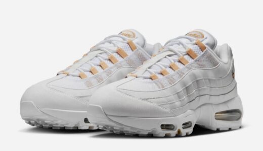 Nike Air Max 95 OG “White and Metallic Gold”が国内7月18日より発売［IB1667-101］