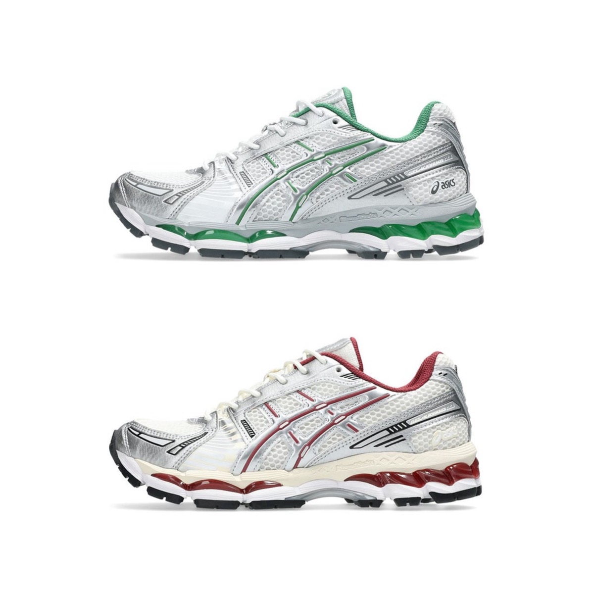 ASICS GEL-KAYANO 12.1 “White/Pure Silver” & “Cream/Pure