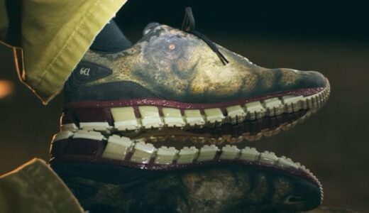 doublet x Asics 26SS 恐竜の上顎を再現した『Gel-Quantum 360 I AMP』が国内1月10日に発売 ［1203A986.200］