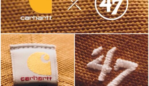 Carhartt x ’47 新作コラボキャップが国内近日発売予定