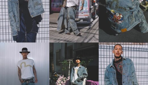 EVISU x F-LAGSTUF-F コラボコレクションが国内発売開始。モデルには千葉雄喜を起用