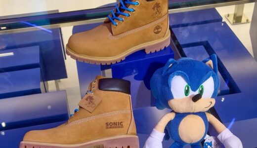 Timberland x SONIC THE HEDGEHOG 世界30足限定イエローブーツなどが国内8月9日より発売