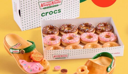 Krispy Kreme x Crocs 人気ドーナツとのコラボサンダルが国内8月6日より発売