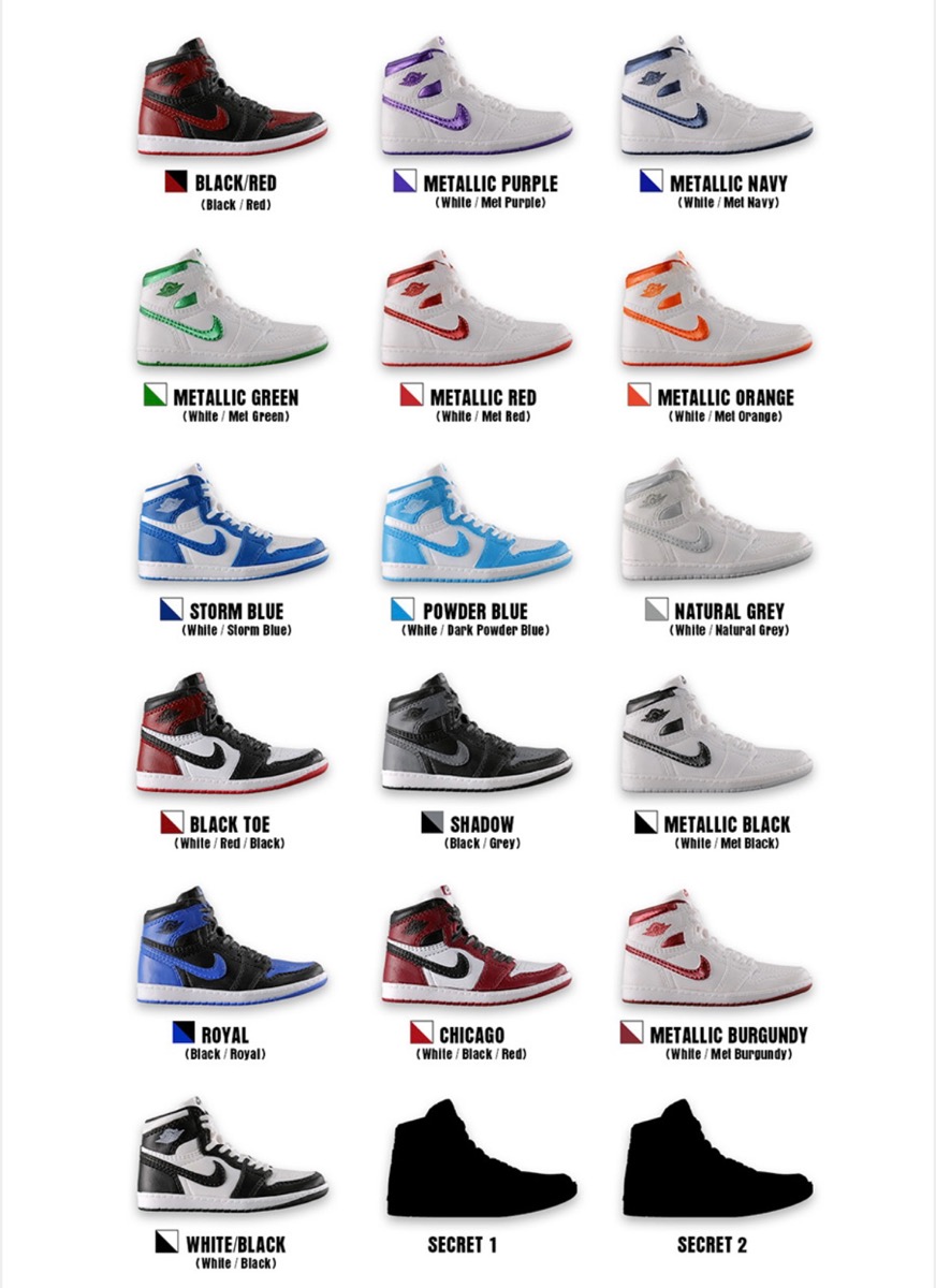 s*8様 限定　NIKE AIR JORDAN 1 オフィシャルミニチュアフィギ s*8様 限定 NIKE AIR JORDAN 1 オフィシャルミニチュアフィギ 8