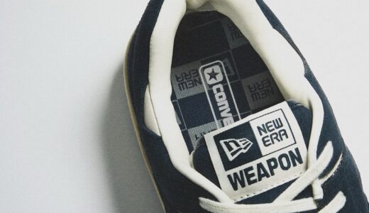 New Era® x CONVERSE WEAPON SUEDE OX が国内8月22日より発売 ［33701950］