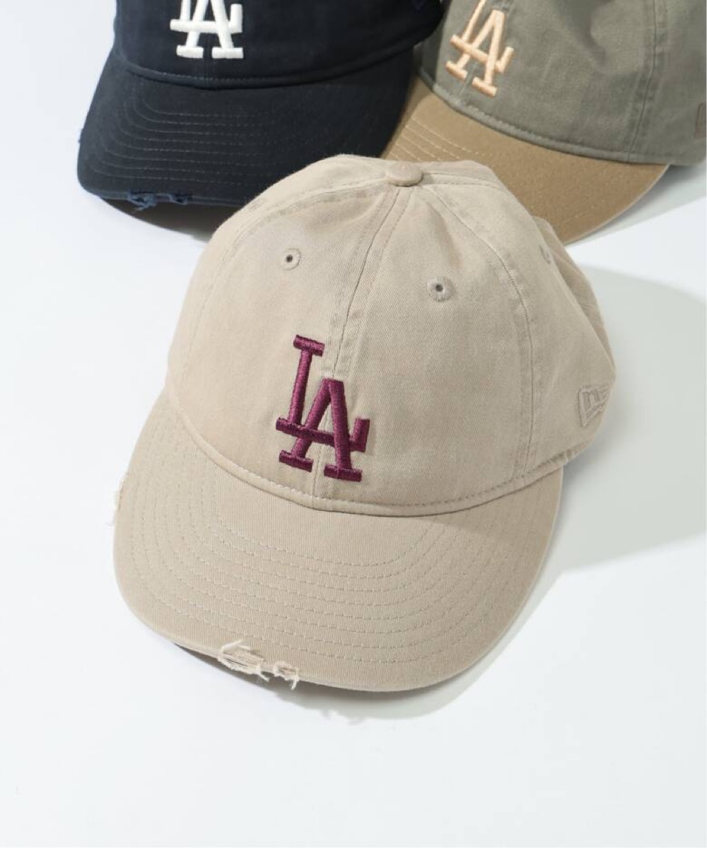 New Era x JOURNAL STANDARD relume 別注 ハードウォッシュ加工を施